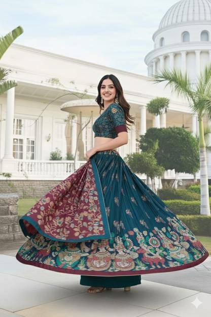 Artriddhs vol 1 Dola silk Heavy work lehenga choli wholesale in Pune
